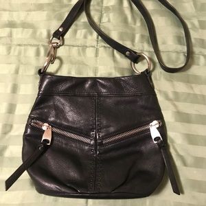 B Makowsky Fine Leather Crossbody